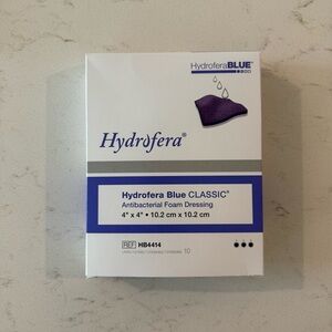 Hydrofera | Other | Hydrofera Blue Classic Foam Dressing 4x4 Count Box | Poshmark Hydrofera | Other | Hydrofera Blue Classic Foam Dressing 4x4 Count Box | Poshmark